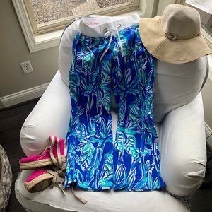 Lilly Pulitzer Linen “Beach Pant” - Size S